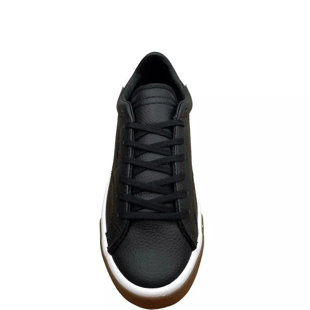 New Balance CT210 V1 Youth Boys Leather Sneaker Size 4.5 Black/White Skate Shoes